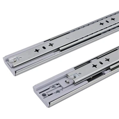 Skúffarennibraut með dempara fyrir verkfæraskáp